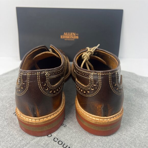 Strandmok Wingtip Cap-toe Oxford with Dainite Rubber Sole Mens 6.5 E - Picture 6 of 14